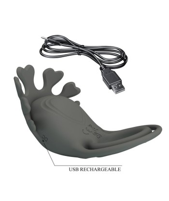 PRETTY LOVE - ANILLO VIBRADOR RECARGABLE CON ESTIMULADOR