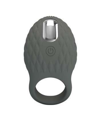 PRETTY LOVE - ANILLO VIBRADOR RECARGABLE CON ESTIMULADOR TEXTURIZADO