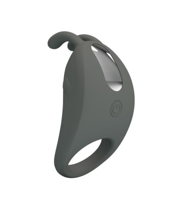 PRETTY LOVE - ANILLO VIBRADOR RECARGABLE CON ESTIMULADOR DE CONEJO