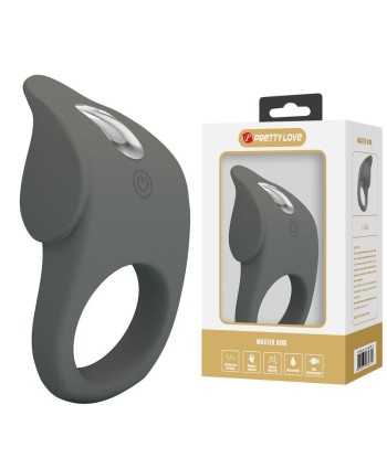 PRETTY LOVE - ANILLO VIBRADOR RECARGABLE SILICONA FLEXIBLE