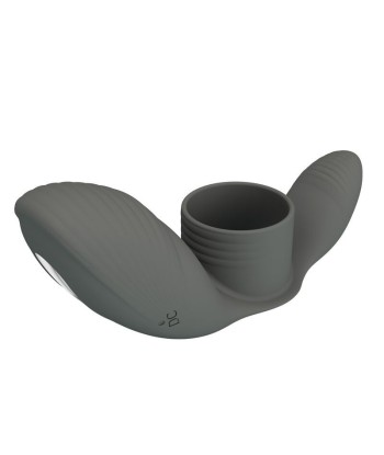 PRETTY LOVE - ANILLO VIBRADOR RECARGABLE CON DOBLE ESTIMULACIÓN