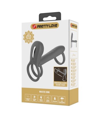 PRETTY LOVE - FUNDA PARA PENE CON DOBLE ESTIMULACIÓN Y EFECTO ORAL