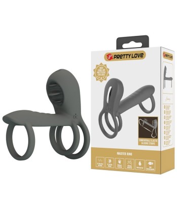 PRETTY LOVE - FUNDA PARA PENE CON DOBLE ESTIMULACIÓN Y EFECTO ORAL