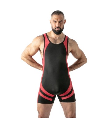 LOCKER GEAR - MONO OPEN ACCESS SINGLET AZUL S
