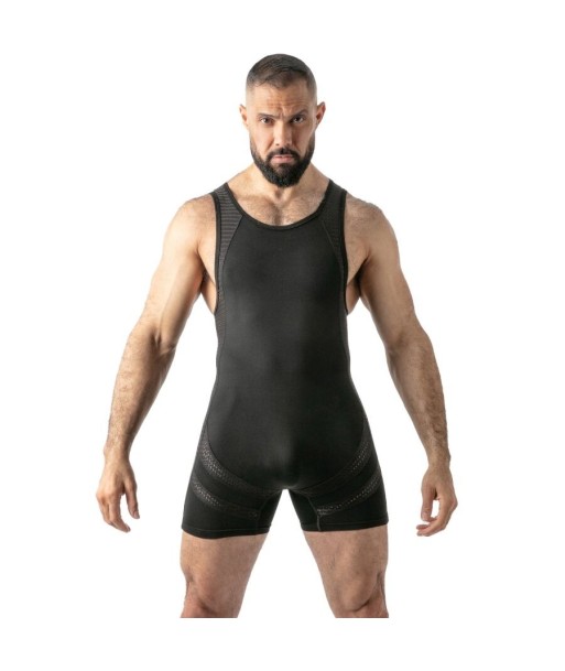 LOCKER GEAR - MONO OPEN ACCESS SINGLET AZUL S