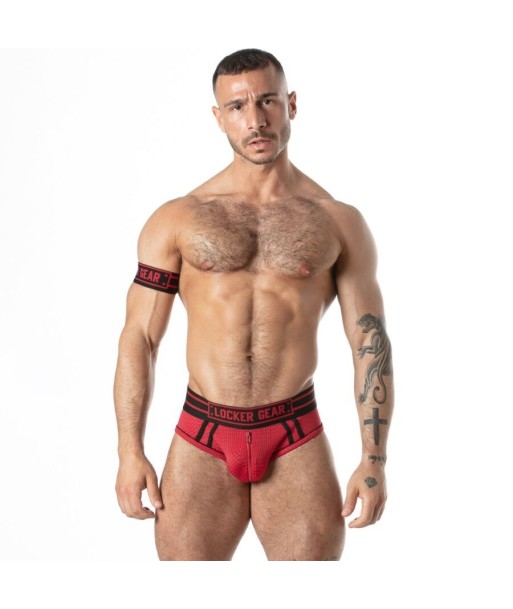 LOCKER GEAR - SPORT MESH JOCK BRIEF AZUL S