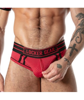 LOCKER GEAR - SPORT MESH JOCK BRIEF AZUL S