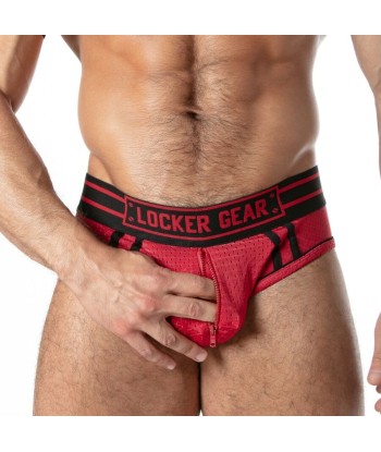 LOCKER GEAR - SPORT MESH JOCK BRIEF AZUL S