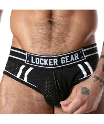 LOCKER GEAR - SPORT MESH JOCK BRIEF AZUL S