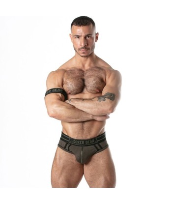 LOCKER GEAR - SPORT MESH JOCK BRIEF AZUL S