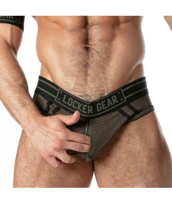 LOCKER GEAR - SPORT MESH JOCK BRIEF AZUL S