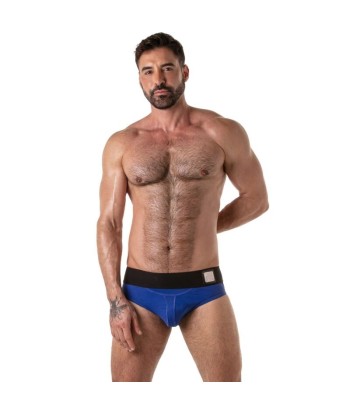 LOCKER GEAR - WIDE WAISTBAND JOCK BRIEF AZUL S