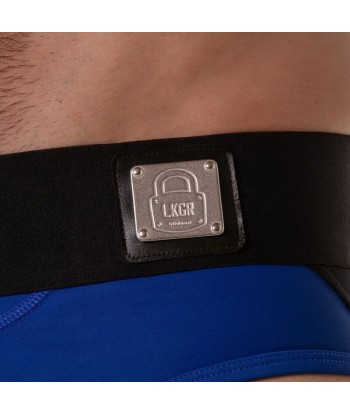 LOCKER GEAR - WIDE WAISTBAND JOCK BRIEF AZUL S
