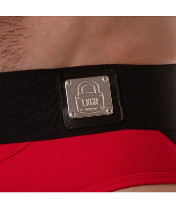 LOCKER GEAR - WIDE WAISTBAND JOCK BRIEF AZUL S