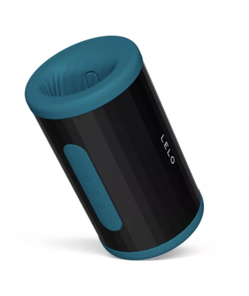 LELO - F2S DOUBLE SONIC MASTURBADOR MASCULINO CON DOBLE ESTIMULACIÓN SÓNICA VERDE AZULADO