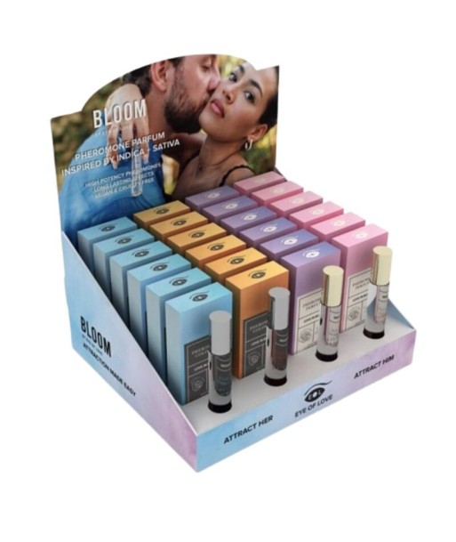 EYE OF LOVE - BLOOM EXPOSITOR 4X6 PERFUMES 10 ML