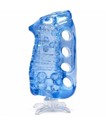 FLESHLIGHT – FLESHSKINS GRIP BLUE ICE MASTURBADOR MANUAL AZUL