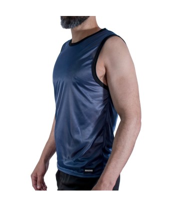 MACHO - CAMISETA AZUL MARINO S-M