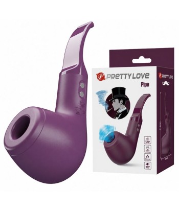PRETTY LOVE - PIPE ESTIMULADOR CON 10 MODOS DE GOLPETEO MORADO