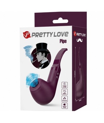 PRETTY LOVE - PIPE ESTIMULADOR CON 10 MODOS DE GOLPETEO MORADO