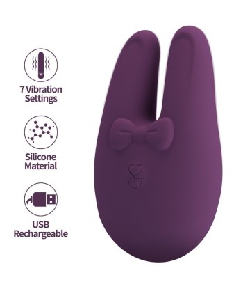 ROMANCE - BUNNY ESTIMULADOR EXTERNO 7 MODOS DE VIBRACIÓN
