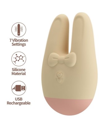ROMANCE - BUNNY ESTIMULADOR EXTERNO 7 MODOS DE VIBRACIÓN