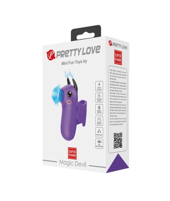 PRETTY LOVE - MAGIC DEVIL ESTIMULADOR DE DEDO RECARGABLE MORADO