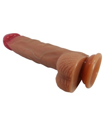 PRETTY LOVE - YETI ARNÉS STRAP-ON CON DILDO Y VENTOSA CARNE