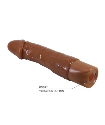 PRETTY LOVE - DONALD VIBRADOR REALÍSTICO 19,5 CM Ø 4 CM COLOR MARRÓN