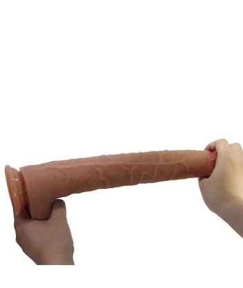 PRETTY LOVE - TERIN PLUS DILDO REALÍSTICO CON VENTOSA 37,6 CM Ø 5,5 CM