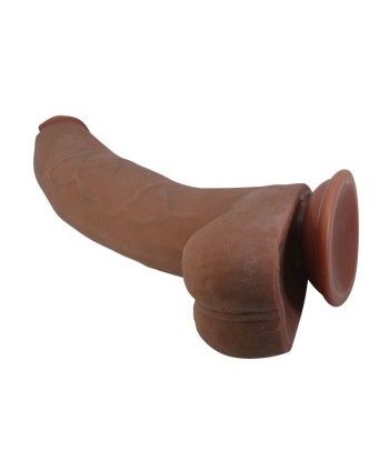 PRETTY LOVE - ULRIC DILDO REALÍSTICO FLEXIBLE 26 CM Ø 5,5 CM TPE MARRÓN
