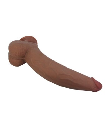 PRETTY LOVE - ULRIC DILDO REALÍSTICO FLEXIBLE 26 CM Ø 5,5 CM TPE MARRÓN
