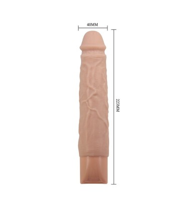 PRETTY LOVE - KESSLER DILDO VIBRADOR REALISTA 10 MODOS DE VIBRACIÓN Y 10 DE EMPUJE 22 CM NATURAL