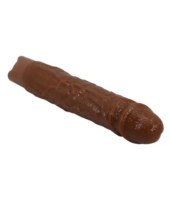 PRETTY LOVE - KESSLER DILDO VIBRADOR REALISTA 10 MODOS DE VIBRACIÓN Y 10 DE EMPUJE 22 CM MARRÓN