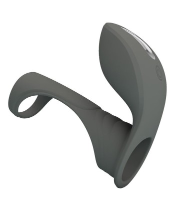 PRETTY LOVE - ANILLO VIBRADOR RECARGABLE CON DOBLE ESTIMULADOR