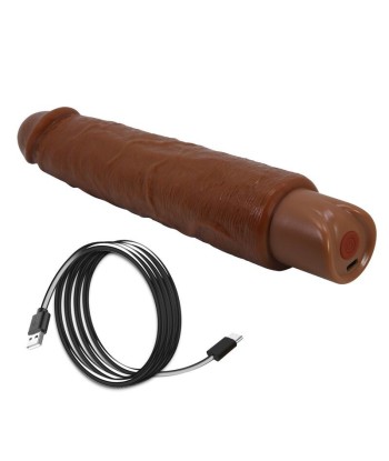PRETTY LOVE - GAVIN VIBRADOR REALÍSTICO 25 CM Ø 5 CM COLOR MARRÓN