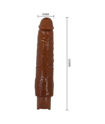 PRETTY LOVE - GAVIN VIBRADOR REALÍSTICO 25 CM Ø 5 CM COLOR MARRÓN