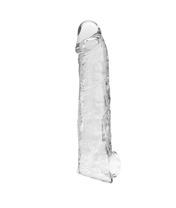 PRETTY LOVE - FUNDA EXTENSORA PARA PENE AJUSTABLE 26 CM Ø 4 CM COLOR TRANSPARENTE