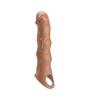 PRETTY LOVE - FUNDA EXTENSORA PARA PENE AJUSTABLE 28 CM Ø 4,5 CM COLOR MARRÓN