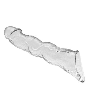 PRETTY LOVE - FUNDA EXTENSORA PARA PENE AJUSTABLE 28 CM Ø 4,5 CM COLOR TRANSPARENTE