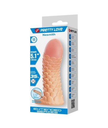 PRETTY LOVE - NESMITH FUNDA PARA PENE EXTENSORA 13 CM Ø 3,8 CM COLOR NATURAL