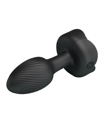 PRETTY LOVE - PLUG ANAL VIBRADOR 10 MODOS RECARGABLE NEGRO