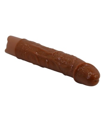 PRETTY LOVE - LEONARDO VIBRADOR REALÍSTICO 20 CM Ø 4 CM COLOR MARRÓN