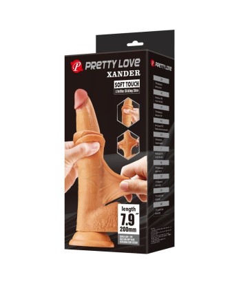 PRETTY LOVE - XANDER DILDO REALÍSTICO 20 CM Ø 5 CM COLOR NATURAL