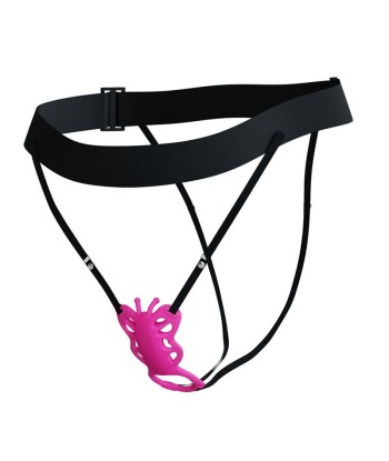 PRETTY LOVE - BUTTERFLY MASAJEADOR TANGA APP CONTROL ROSA