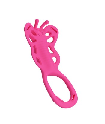 PRETTY LOVE - BUTTERFLY MASAJEADOR TANGA APP CONTROL ROSA