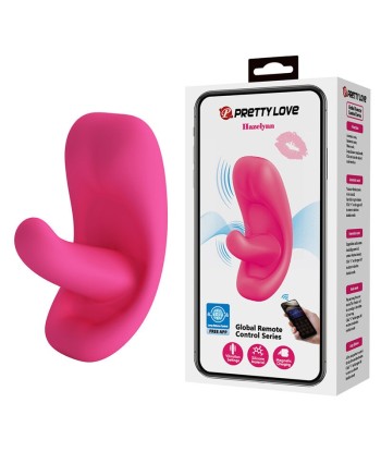 PRETTY LOVE - HAZELYNN MASAJEADOR APP CONTROL 12 FUNCIONES ROSA