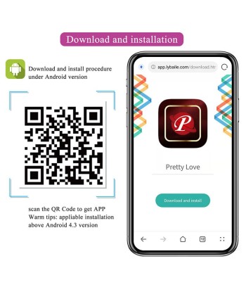 PRETTY LOVE - HAZELYNN MASAJEADOR APP CONTROL 12 FUNCIONES ROSA
