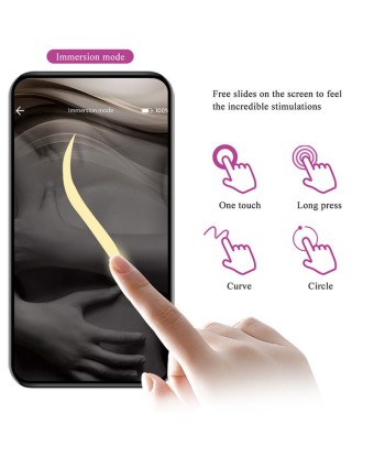 PRETTY LOVE - HAZELYNN MASAJEADOR APP CONTROL 12 FUNCIONES ROSA