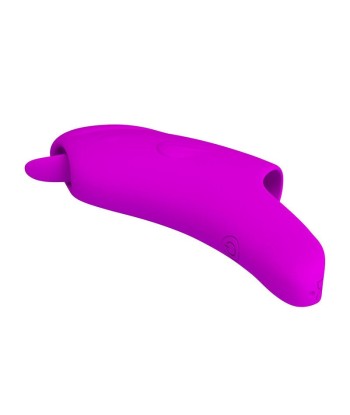 PRETTY LOVE - PETERSON HONEY FINGER VIBRADOR DE DEDO RECARGABLE MORADO